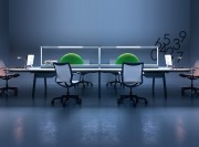 Bench openspace Stilo avec lumière integrée