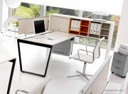 Bureau collection Arko ivoire avec pont