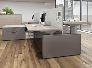 Bench openspace Crono mobilier bureau réglable en hauteur