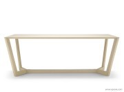 Bureau et table en bois Lorca