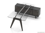 Bureau Rail asymétrique sur desserte porteuse