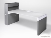 Bureau individuel Work Space avec rangement et écran de séparation