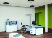 Bureau Work Space bicolore