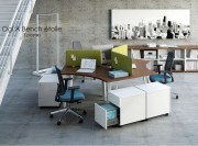 Bureau Bench en étoile Ogi A