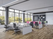 Bureaux openspace Rétro