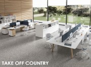 Bureaux openspace Take Off Country
