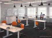 Bureau électrique réglable en hauteur Flex-up