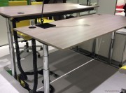 Bureaux réglables en hauteur par moteur électrique M2