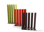 Cloisons acoustiques orientables Buzziblinds