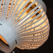 Suspension acoustiques BuzziLight tissu OffWhite