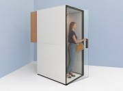 Cabine acoustique simple Boston, extension arrière