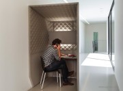 Poste de travail d'appoint calme et isolé