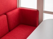 Cabine acoustique Hako Meeting, 2 canapés + 1 table