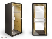 Cabine téléphonique HushPhone sans tabouret