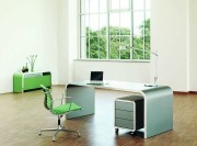 Caisson mobile Highline design avec bureau