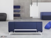 Canapé design Pil-low bleu 