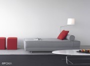 Banquette convertible Lubi, coloris au choix