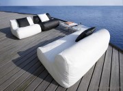 Canapé et fauteuil outdoor Fluid