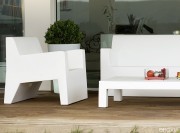 Fauteuil Lounge et canapé Jut par Vondom