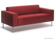 Canapé d'accueil Hitch Mylius 18 cuir rouge