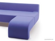 Canapé violet Hitch Mylius 30 module d'angle