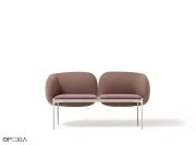 Sofa 2 places de la collection Snake