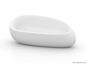 Canapé outdoor Stone par Vondom