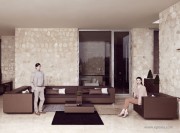 Mobilier pour terasse Vela par Vondom