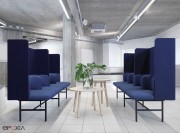 Canapés modulables Agora, dossier haut
