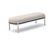 Banc Capsule 2 places, profondeur 47 cm