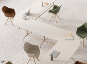 Tables de réunion modulables Carma