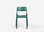 Chaise 4 pieds Cassia, polypro et fibre de verre