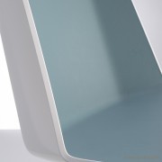 Coque bicolore blanc/bleu
