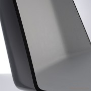 Coque bicolore noir/gris foncé