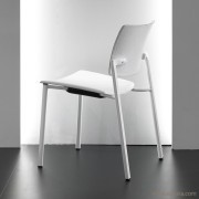 Chaise de conférence Bio, empilable