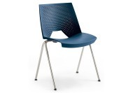 Chaise C07 pieds inclinés empilable par 12