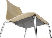 Chaise Woody bois