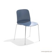 Chaise de collectivité 4 pieds Liù