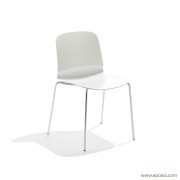 Chaise de collectivité 4 pieds Liù