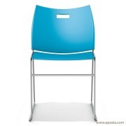 Siège de conférence Carver bleu azur