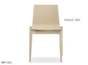 Chaise empilable en bois Malmö 390
