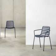 Chaise et fauteuil Street d'Enea