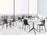 Chaises de restauration empilables Brooklyn par Vondom