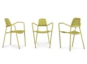 Chaise empilable tout métal Osmo Alu