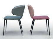 Chaise et fauteuil tapissés Wrap PQ et SQ