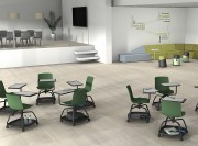 Chaise de formation sur roulettes Odei Etudiant.