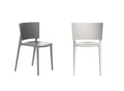 Chaise outdoor en polypropylène Africa par Vondom
