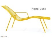 Chaise Longue en métal, Nolita 3654