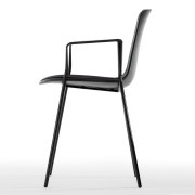 Chaise Lottus 4 pieds et accoudoirs
