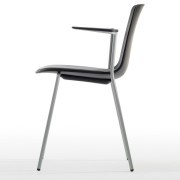 Chaise Lottus 4 pieds et accoudoirs